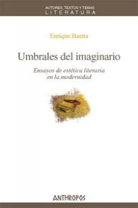 UMBRALES DEL IMAGINARIO: portada