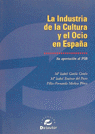 INDUSTRIA DE LA CULTURA Y EL OCIO(EDI.INGLESA): portada