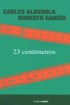 23 CENTÍMETROS: portada
