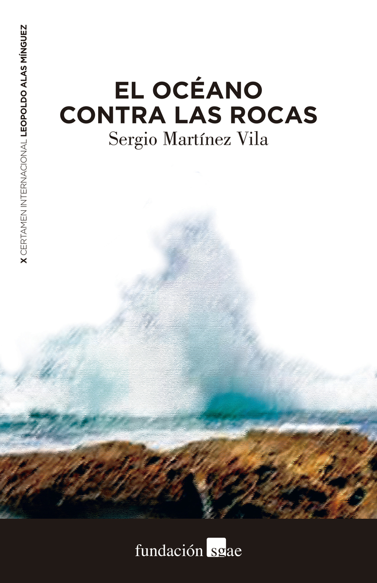 El ocano contra las rocas: portada