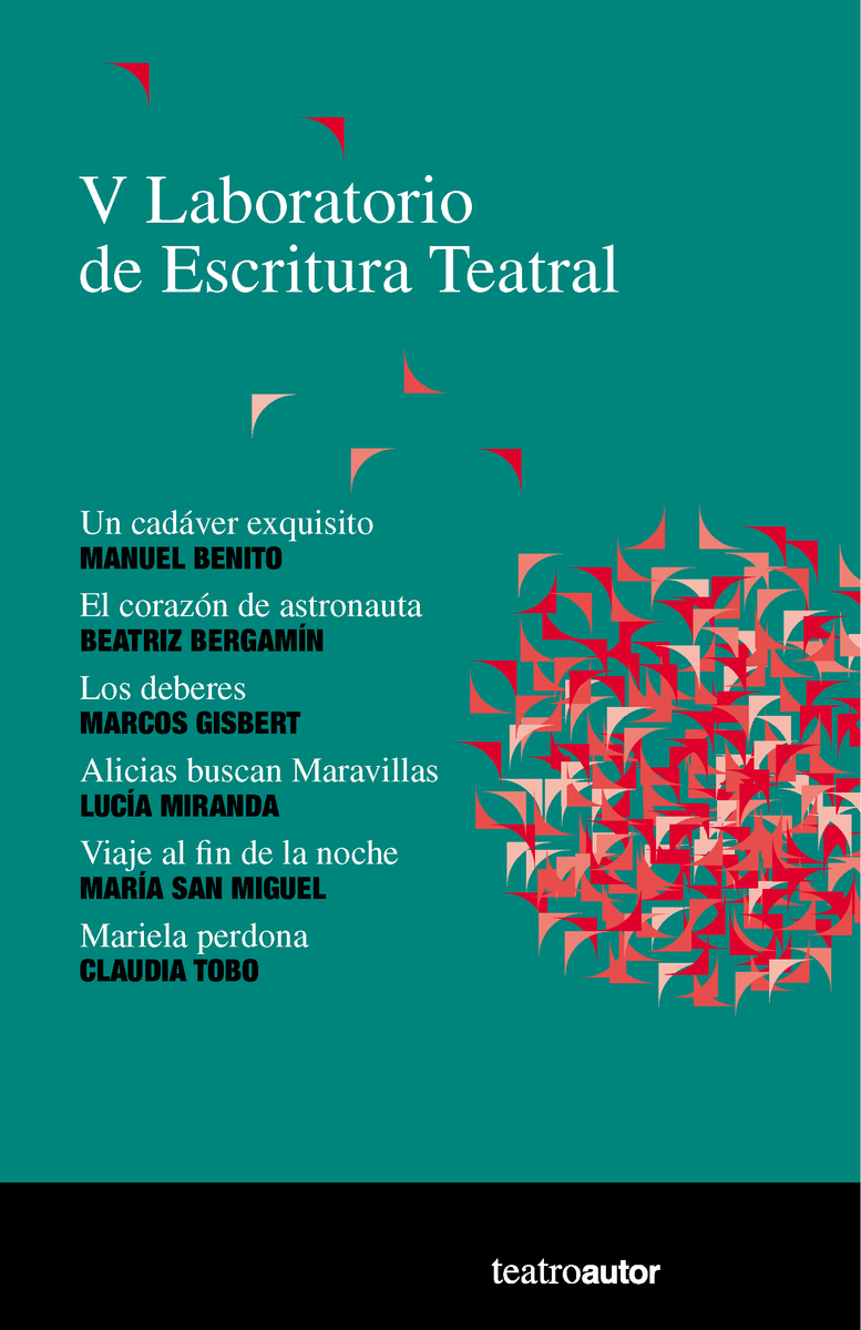 V LABORATORIO DE ESCRITURA TEATRAL: portada