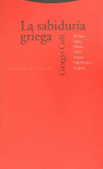 LA SABIDURA GRIEGA I: portada