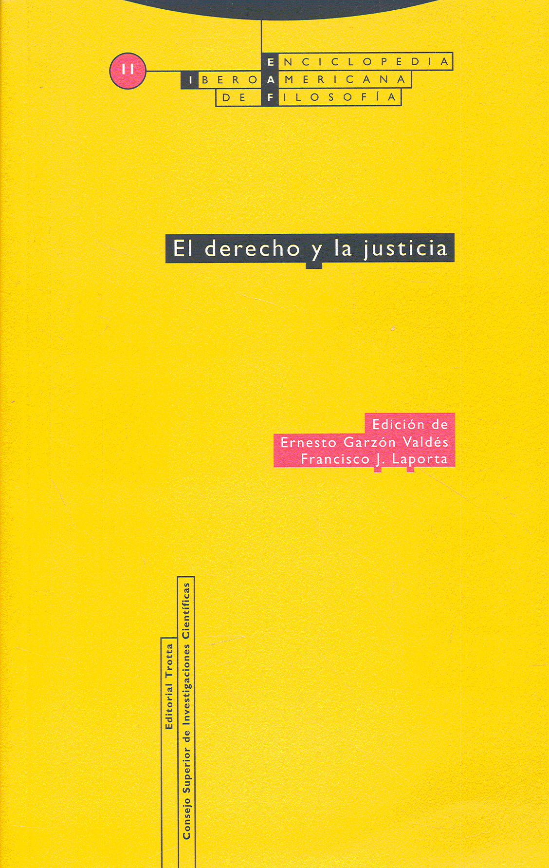 EL DERECHO Y LA JUSTICIA: portada