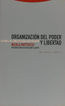 ORGANIZACIN DEL PODER Y LIBERTAD: portada