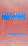 CENSURAR Y CASTIGAR: portada