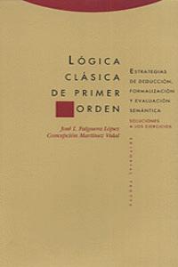 LóGICA CLáSICA DE PRIMER ORDEN.: portada