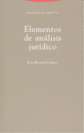 ELEMENTOS DE ANáLISIS JURíDICO: portada