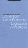 COOPERACION DESARROLLO LEGISLACION: portada