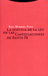 POETICA LEY EN LAS CAPITULACIONES SANTA FE: portada