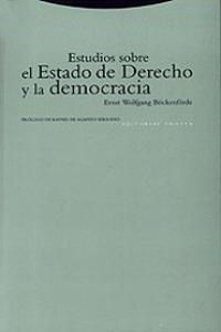 ESTUDIOS SOBRE EL ESTADO DE DERECHO Y LA DEMOCRACIA: portada