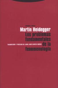 LOS PROBLEMAS FUNDAMENTALES DE LA FENOMENOLOGíA: portada