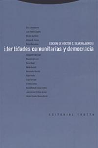 IDENTIDADES COMUNITARIAS Y DEMOCRACIA: portada