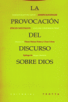 LA PROVOCACIóN DEL DISCURSO SOBRE DIOS: portada