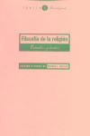 FILOSOFíA DE LA RELIGIóN: portada