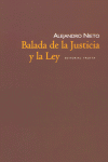 BALADA DE LA JUSTICIA Y LA LEY: portada