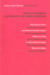 JUSTICIA ECOLóGICA Y PROTECCIóN DEL MEDIO AMBIENTE: portada