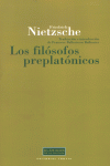 LOS FILóSOFOS PREPLATóNICOS: portada