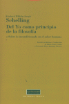 DEL YO COMO PRINCIPIO DE LA FILOSOFíA: portada