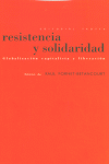 RESISTENCIA Y SOLIDARIDAD: portada