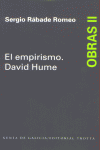 EL EMPIRISMO. DAVID HUME: portada