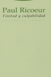 FINITUD Y CULPABILIDAD: portada