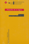 FILOSOFíA DE LA LóGICA: portada