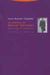 LA PRáCTICA DE MANUEL SACRISTáN: portada