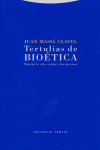TERTULIAS DE BIOÉTICA: portada