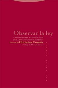 OBSERVAR LA LEY: portada