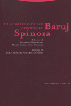 EL GOBIERNO DE LOS AFECTOS EN BARUJ SPINOZA: portada