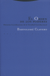 EL ORDEN DE LOS PODERES: portada