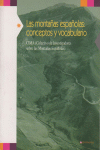 MONTAñAS ESPAñOLAS,LAS CONCEPTO Y VOCABULARIO: portada
