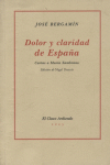 DOLOR Y CLARIDAD DE ESPAÑA: portada