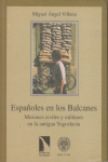 ESPAOLES EN LOS BALCANES: portada