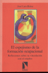 ESPEJISMO DE LA FORMACION OCUPACIONAL: portada