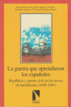 GUERRA QUE APRENDIERON LOS ESPAñOLES,LA: portada