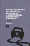 INCERTIDUMBRES ECONOMICAS MUNDIALES Y GOBERNANZA ECONOMICA: portada