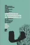 UNIVERSIDAD Y COOPERACION AL DESARROLLO: portada