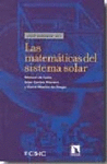 MATEMATICAS DEL SISTEMA SOLAR,LAS 2ED: portada