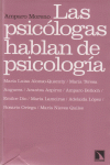 PSICOLOGAS HABLAN DE PSICOLOGIA,LAS: portada