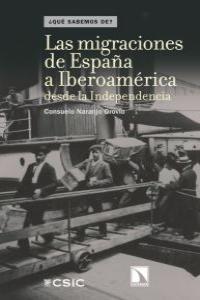 MIGRACIONES DE ESPAA A IBEROAMERICA DESDE LA INDEPENDENCIA: portada