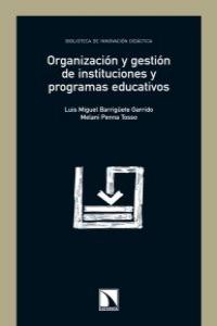 ORG.Y GESTION DE INSTITUCIONES Y PROGRAMAS EDUCATIVOS: portada