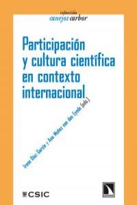 Participación y cultura científica en contexto internacional: portada