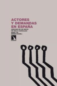 ACTORES Y DEMANDAS EN ESPAÑA: portada