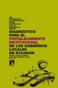 Diagnóstico para el fortalecimiento institucional de los gob: portada