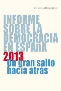 Informe sobre la Democracia en Espaa 2013: portada