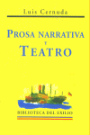 PROSA NARRATIVA Y TEATRO: portada