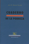 CUADERNO DE LA POBREZA: portada