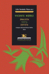 VICENTE NúñEZ: ORALISTA, POETA Y SOFISTA: portada