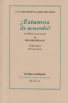 ¿ESTAMOS DE ACUERDO?: portada